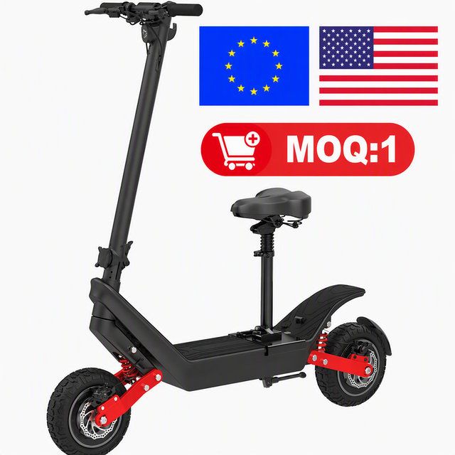 The Best 48V Folding Electric Scooter E Power Motor Off Road Tyre Adult E Scooter High Speed Commuter Ride