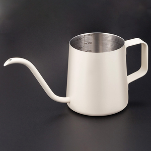 350ml a collo di cigno per caffè a mano a collo di cigno in acciaio inossidabile scala per gocciolare beccuccio per <span class=keywords><strong>caffettiera</strong></span> per campeggio acqua bollente - Product Image 1