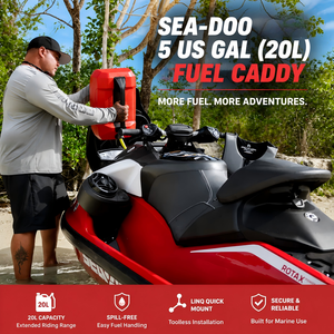Tanque de Combustible para Moto Acuática <span class=keywords><strong>Seadoo</strong></span>, Bidón de Combustible Portátil de 5 Galones (20L) con Asa para Spark 90 - Product Image 4