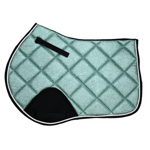 Venta caliente Conjunto de equipo de equitación Glitter Saddle Pad Botas de cepillado Show Jumping Reducción de ruido Ear Bonnet Colorido - Product Image 1