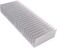 Radiateur PCB LED de refroidissement 60x150x25mm (2.36x5.91x0.98 pouces) en aluminium série 6000, découpe CNC