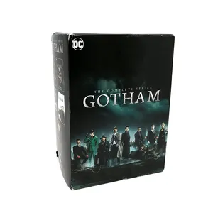Gotham sezon 1-5 rekabet serisi kutu seti 26 disk fabrika toptan DVD filmler TV serisi karikatür bölge 1/Bölge 2 ücretsiz gemi