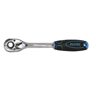 Juego de Llaves de Tubo FIXTEC de 1/4'', 3/8'' y 1/2'' con Trinquete de Liberación de 72 Dientes y 12 Piezas FHST0612/FHST1012 - Product Image 2