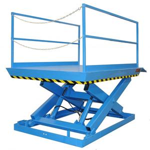 Plataforma Elevadora de Tijera Hidráulica de Alta Resistencia para Manejo de Materiales en Almacenes, Equipo de Mesa Elevadora Eléctrica - Product Image 1
