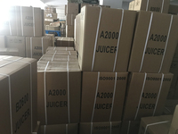 Commerciële roestvrijstalen fruit- en groentesapcentrifuge voor sinaasappel-, citroen- en wortelsap