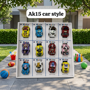 AK15 นาฬิกาตั้งโต๊ะรูปรถการ์ตูนพลาสติก รุ่นมินิ ของเล่นสะสม ของขวัญ - Product Image 2