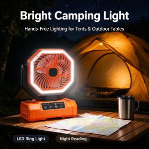 Seasonal Sale Orange Small Personal <b>Usb</b> Desk <b>Mini</b> Orange Portable <b>Fan</b> <b>Mini</b> Desk Personal <b>Fan</b> US Rechargeable <b>Fan</b> - Product Image 1
