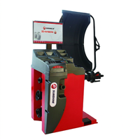 SUNSHINE S909B Équilibreuse de roues professionnelle à écran LCD 3D, équipement d'équilibrage automatique des pneus de haute précision