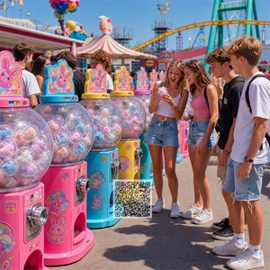 Lapin sauteur à remonter, lapin rebondissant à mécanisme, prix de carnaval, jeux de lancer d'anneaux, cadeaux de fête, remplisseurs de sacs cadeaux, remplisseurs de paniers de Pâques - Product Image 3