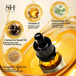 100% Biologische Private Label Originele Rozemarijn Olie Nourihing 30Ml Baard Grooming Groei Olie Voor Mannen Zorg - Product Image 4