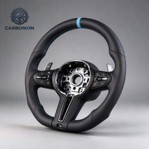Volante de Fibra de Carbono Personalizado para BMW CS G F F30 F20 F10 E46 M2 M4 M3 M5 G20 G80 E90 E87 E38 G28 G30 G38 G60 G87 X3 X5 M8 - Product Image 4