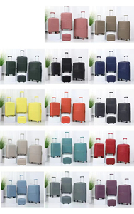 Juego <span class=keywords><strong>de</strong></span> Maletas <span class=keywords><strong>de</strong></span> PP <span class=keywords><strong>de</strong></span> Tres Piezas, Económico, Venta al Por Mayor <span class=keywords><strong>de</strong></span> Fábrica, Ligero y Suave, para Viaje, 20", 24", 28", con Ruedas, Admite Personalización - Product Image 3