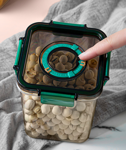 Opslag <span class=keywords><strong>Organizer</strong></span> Plastic Bakjes Voor Voedsel Met Flip Lock Deksels Stapelbare Voedsel Opslag Jerrycans Of Pantry & Keuken <span class=keywords><strong>Organizer</strong></span> - Product Image 3