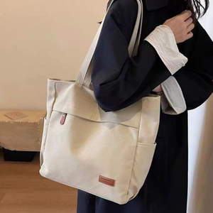 Borse a tracolla Casual semplici da donna borse a tracolla da donna di grande capacità per il pendolarismo borse portatili da donna in stile College - Product Image 1