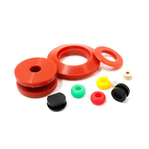 High Temperature Guard Coil Hole Plugs Cap Cover Curve Cable High Quality Silicone Round Rubber Tube Grommet