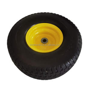 15x6,00-<span class=keywords><strong>6</strong></span> Neumático sólido sin planos Espuma de poliuretano/PU a prueba de pinchazos con rodamiento de bolas para remolques/ATVs Nueva condición - Product Image 2