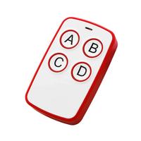 Télécommande automatique 433 MHz pour ouvre-porte de garage électrique, duplicateur de télécommande, clonage de code, émetteur 4 touches
