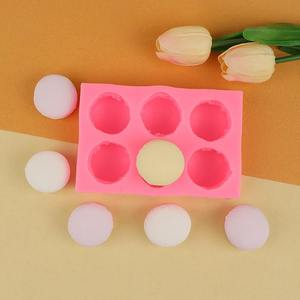Moule en silicone 3D pour macarons, moule à macarons et hamburgers, moule à bougies et à muffins, décoration de gâteaux, moule pour mini-savons et bombes de <span class=keywords><strong>bain</strong></span> - Product Image 4