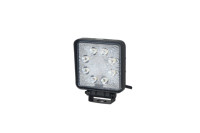 Projecteurs de travail LED 24W, éclairage de chantier tout-terrain, pour voiture, camion, tracteur, bateau, remorque, chariot élévateur, 12V-24V