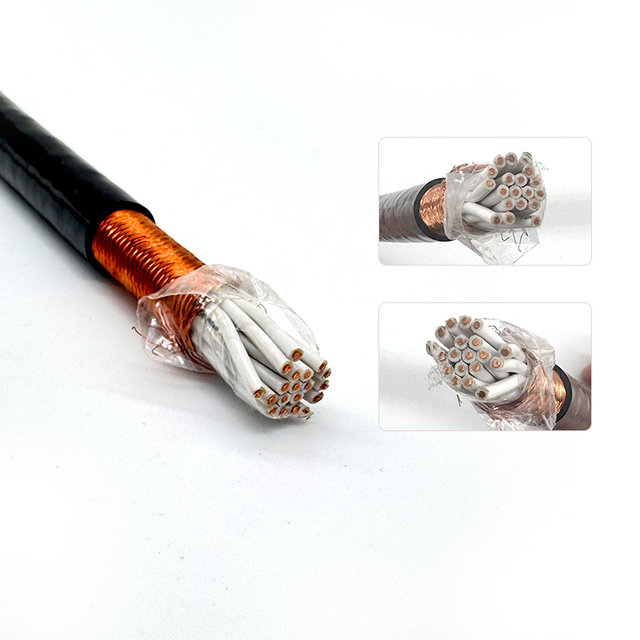 RVVP Control Cable, Copper Core Cable, 0.75mm, 1mm, 1.5mm, 2.5mm Shielded Wire
