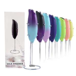 Mousseur <span class=keywords><strong>à</strong></span> <span class=keywords><strong>lait</strong></span> portatif haute puissance avec logo personnalisé, 17000 tr/min, mousseur <span class=keywords><strong>à</strong></span> café <span class=keywords><strong>électrique</strong></span> avec <span class=keywords><strong>fouet</strong></span> en acier inoxydable 304 - Product Image 1