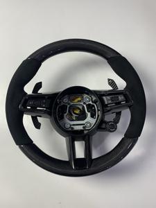 Volante in Fibra di Carbonio per Porsche 911 997 <span class=keywords><strong>Panamera</strong></span> 970 Macan - Product Image 6