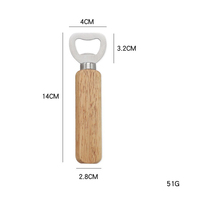 Ouvre-bouteille personnalisé avec logo, petit manche en bois, cadeau promotionnel pour mariage, bar, fête, tire-bouchon et ouvre-bouteilles