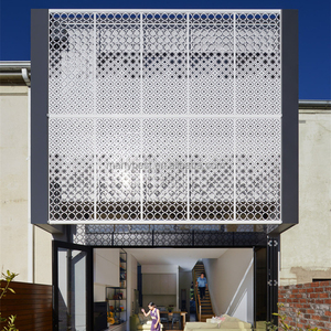 Gravure murale de façade de style arabe populaire, découpe au laser en aluminium <span class=keywords><strong>Mashrabiya</strong></span> - Product Image 6