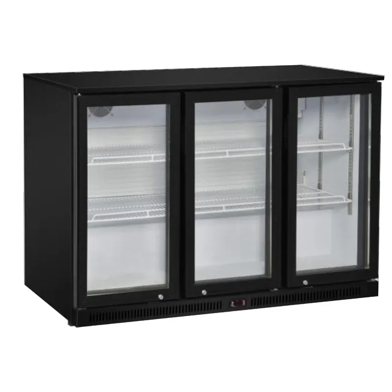 Factory Wholesale Commercial Freezer Fridge Back Bar Display Cooler Cabinet for Coffee Bar Shop