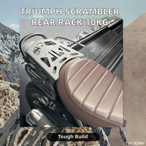 Porte-bagages arrière en aluminium Lingtan pour <span class=keywords><strong>moto</strong></span>, capacité de charge de 10 kg, compatible avec Scrambler 400X 2024 2025 - Product Image 2