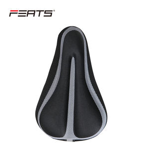 FERTS 275*180mm <span class=keywords><strong>GEL</strong></span> avec rainures profondes confortables en ozone et protuberances antidérapantes <span class=keywords><strong>sur</strong></span> la housse de <span class=keywords><strong>selle</strong></span> arrière, coussin de siège - Product Image 2