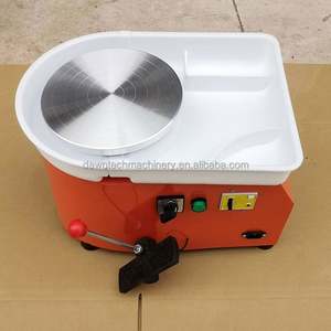 Meilleures ventes : Tour à poterie électrique 350W pour le bricolage, kit d'outils pour la poterie et le travail du céramique, pour le façonnage de l'argile - Product Image 2