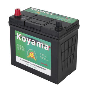 12V45AH充電式無料メンテナンス鉛蓄電池MF46B24RNS60自動車始動用低自己放電自動電池 - Product Image 1