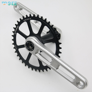 SeeMore 公路山地自行车曲柄组带中轴 40-50T 链轮 160/165/170mm 曲柄组 - Product Image 5