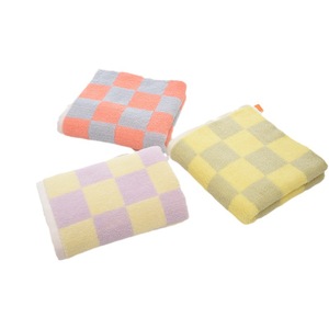 Toallas a cuadros de algodón puro de 34x72cm y 70x140cm, absorbentes, de jacquard, para rostro y baño, para uso doméstico. - Product Image 4