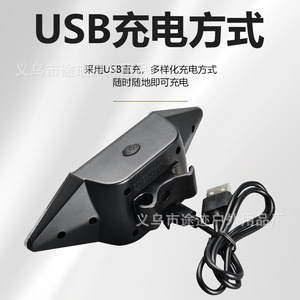 Luz de Señalización para Bicicleta Yueli, Control Remoto Inalámbrico, Luz Trasera LED Impermeable para Ciclismo Nocturno - Product Image 3