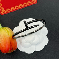 Bracelet de mode pour femme, plaqué or, en tungstène, motif Gypsophila, design créatif, pour couple, luxe, Entropy, 25 ans, Two Half Full Nail, transfrontalier