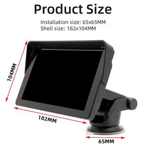 Lettore Radio Auto professionale generico con accessori per elettronica Auto BT e staffa inclusa - Product Image 3
