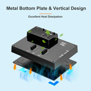 Maiwo อุปกรณ์ K3015P 2ช่องฟรี USB 3.2 Gen2 NVMe M.2 SSD Docking Station duplicator 10Gbps โซลิดสเตตไดรฟ์ท่าเรือ - Product Image 2