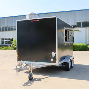 Remolque de Comida Portátil Chammp 2026, Carrito de Comida Móvil con Equipo de Cocina de Acero Inoxidable, Camión de Comida para Helados y Café - Product Image 3