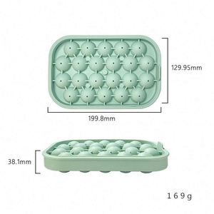 Moules à glaçons en silicone écologiques, forme carrée, avec couleurs personnalisables, sans BPA, étanches, outils pour la fabrication de crème glacée - Product Image 6