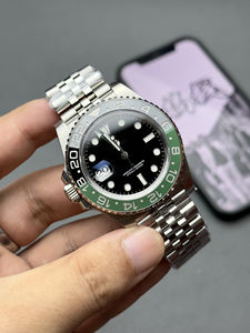 Reloj mecánico automático deportivo de lujo, <span class=keywords><strong>hora</strong></span> dual, posición de esfera con bisel de cerámica de 40MM, movimiento 3285 con alarma, novedad - Product Image 5