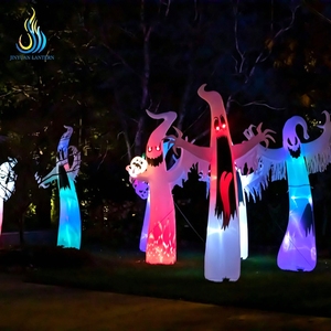 Lanterne géante de festival du Jour des Morts mexicaine avec squelette <span class=keywords><strong>musicien</strong></span> et guitare pour décoration d'Halloween - Product Image 4