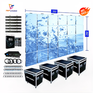 Topvision lập trình kỹ thuật số biển <span class=keywords><strong>LED</strong></span> hiển thị bức tường Hub Board kết nối <span class=keywords><strong>LED</strong></span> bảng p3.91 IP65 <span class=keywords><strong>LED</strong></span> màn hình hiển thị ngoài trời - Product Image 1