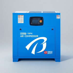 ضاغط هواء صناعي منخفض الضوضاء ، ضاغط هواء لولبي دوار صناعي عام 8 بار - Product Image 5