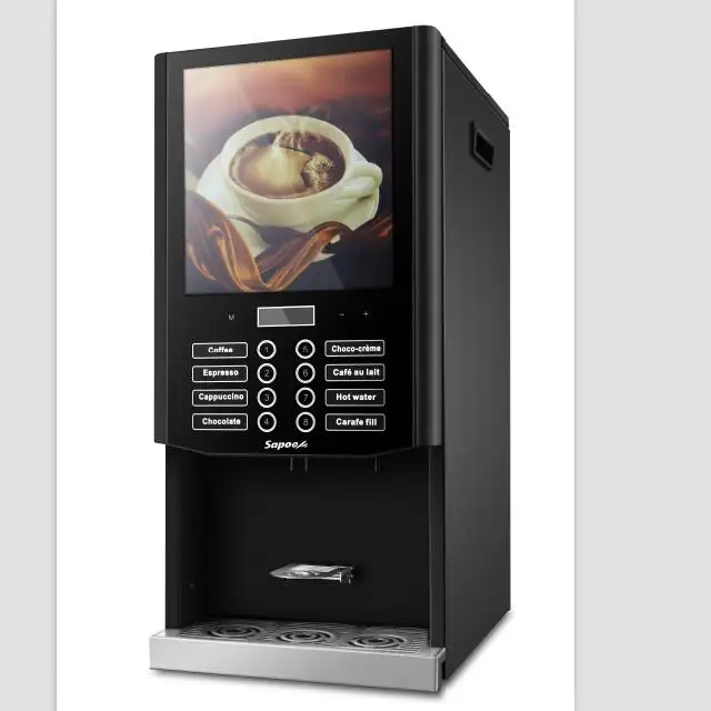 Hot Selling 7 Soorten Dranken Volautomatische Commerciële Koffiezetapparaat