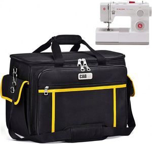 Free sample Shoulder-strapped multipurpose <b>sewing</b> <b>machine</b> carrying bag, <b>sewing</b> <b>machine</b> and accessory travel case - Product Image 1