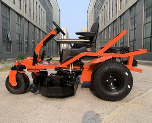 <span class=keywords><strong>Tondeuse</strong></span> autoportée à rayon de braquage zéro avec volant, machine à couper l'herbe industrielle et commerciale à essence, tracteur CE - Product Image 3