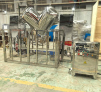 Mélangeur en V de petite taille DZJX 2l 20l pour laboratoire avec lames en acier inoxydable 304 200l 400l 1200l 3000l Mélangeur de poudre sèche en forme de V pour détergent