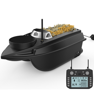 Bateau télécommandé de pêche V030 12V 20A haute vitesse 800m avec sondeur GPS, catamaran, charge utile 3KG, 180 points, pour la pêche - Product Image 3